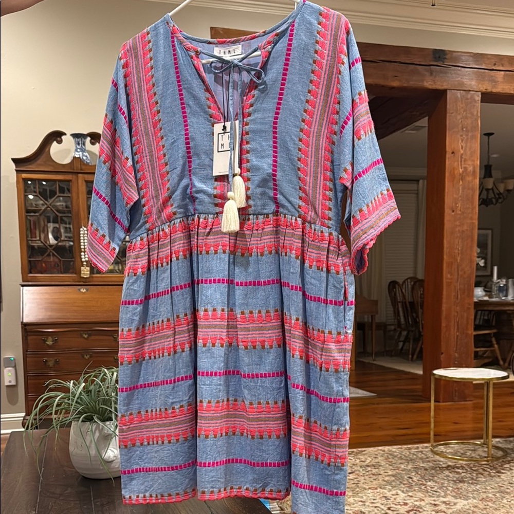 THML Colorful Striped Dress